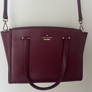 Kate Spade Deep Burgundy Crossbody